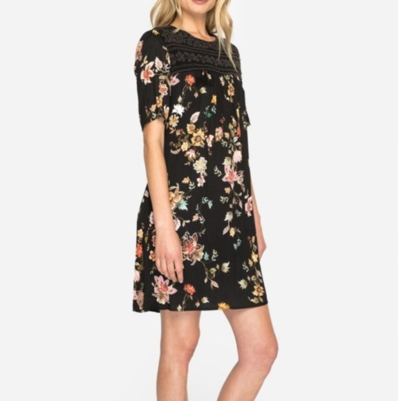 Johnny was EXOTIC GARDEN PEASANT DRESS - Picture 4 of 4